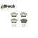 Brake pad set, disc brake 24135 00 704 00 Breck, Thumbnail 3