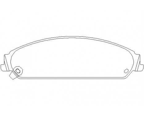 Brake Pad Set, disc brake 2416401 Textar