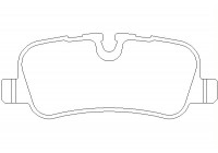 Brake Pad Set, disc brake 2419201 Textar