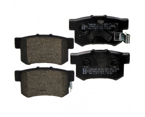 Brake Pad Set, disc brake 24231.150.1 Zimmermann