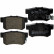 Brake Pad Set, disc brake 24231.150.1 Zimmermann