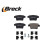 Brake pad set, disc brake 24260 00 704 00 Breck, Thumbnail 3