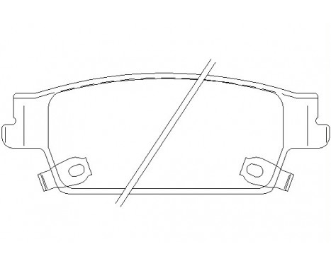 Brake Pad Set, disc brake 2426601 Textar