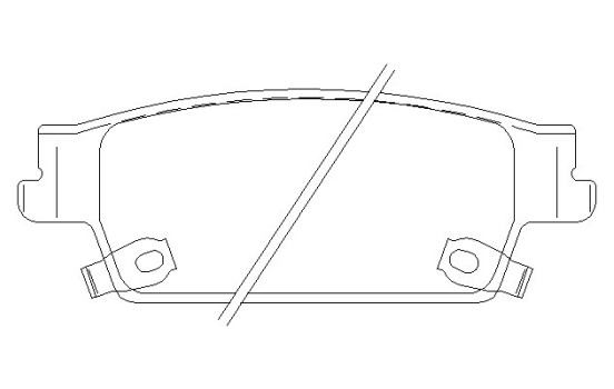 Brake Pad Set, disc brake 2426601 Textar