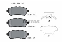 Brake Pad Set, disc brake 2428303 Textar