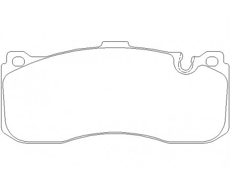 Brake Pad Set, disc brake 2431601 Textar