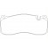 Brake Pad Set, disc brake 2431601 Textar
