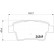 Brake Pad Set, disc brake 2434903 Textar