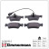 Brake Pad Set, disc brake 24368.190.2 Zimmermann, Thumbnail 2