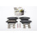 Brake pad set, disc brake 24391 00 701 00 Breck, Thumbnail 3