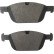Brake Pad Set, disc brake 24399.195.1 Zimmermann