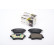 Brake pad set, disc brake 24403 00 702 00 Breck, Thumbnail 2