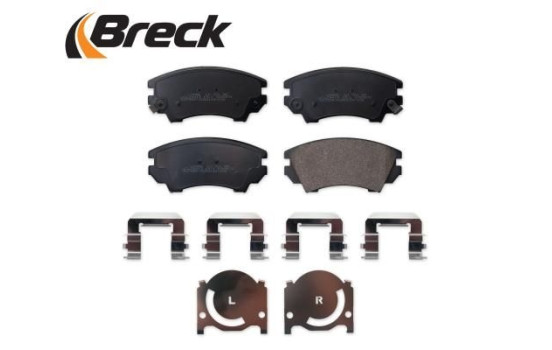 Brake pad set, disc brake 24412 00 701 10 Breck, Image 3