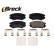 Brake pad set, disc brake 24415 00 701 10 Breck, Thumbnail 3