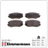 Brake Pad Set, disc brake 24415.190.1 Zimmermann, Thumbnail 2