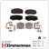 Brake Pad Set, disc brake 24415.190.2 Zimmermann, Thumbnail 2