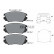 Brake Pad Set, disc brake 2441501 Textar, Thumbnail 2