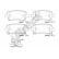 Brake pad set, disc brake 24421 00 704 10 Breck