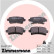 Brake Pad Set, disc brake 24421.170.1 Zimmermann