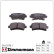 Brake Pad Set, disc brake 24421.170.1 Zimmermann, Thumbnail 2