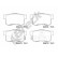 Brake pad set, disc brake 24434 00 704 00 Breck