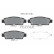 Brake Pad Set, disc brake 2444501 Textar, Thumbnail 2
