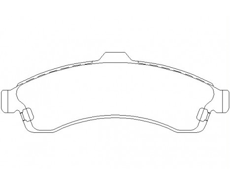 Brake Pad Set, disc brake 2444801 Textar