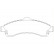 Brake Pad Set, disc brake 2444801 Textar