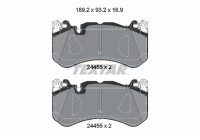 Brake pad set, disc brake 2445505 Textar