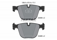 Brake Pad Set, disc brake 2445801 Textar
