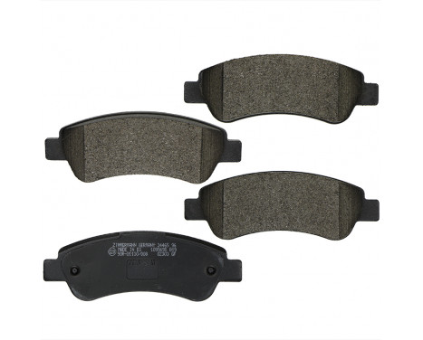 Brake Pad Set, disc brake 24465.190.2 Zimmermann