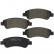 Brake Pad Set, disc brake 24465.190.2 Zimmermann