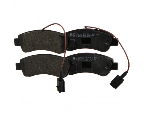 Brake Pad Set, disc brake 24465.190.4 Zimmermann, Image 2