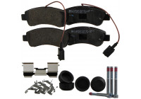 Brake Pad Set, disc brake 24465.190.4 Zimmermann