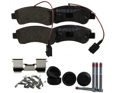 Brake Pad Set, disc brake 24465.190.4 Zimmermann