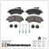 Brake Pad Set, disc brake 24466.190.1 Zimmermann, Thumbnail 2
