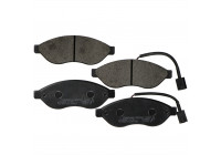 Brake Pad Set, disc brake 24468.190.3 Zimmermann