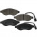 Brake Pad Set, disc brake 24468.190.3 Zimmermann