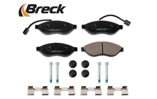 Brake pad set, disc brake 24469 00 703 10 Breck, Image 3