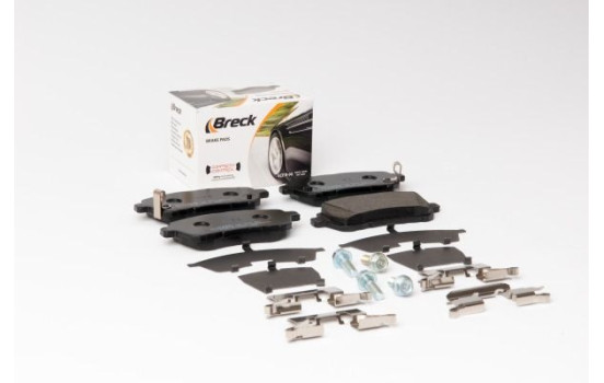 Brake pad set, disc brake 24483 00 704 10 Breck