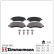 Brake Pad Set, disc brake 24484.190.2 Zimmermann, Thumbnail 2