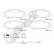 Brake pad set, disc brake 24485 00 703 10 Breck