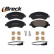 Brake pad set, disc brake 24485 00 703 10 Breck, Thumbnail 3