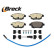 Brake pad set, disc brake 24486 00 702 10 Breck, Thumbnail 3