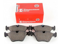 Brake Pad Set, disc brake 24487.160.1 Zimmermann