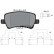 Brake Pad Set, disc brake 2449602 Textar, Thumbnail 2