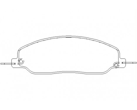 Brake Pad Set, disc brake 2451301 Textar