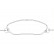 Brake Pad Set, disc brake 2451301 Textar