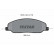Brake Pad Set, disc brake 2451301 Textar, Thumbnail 2