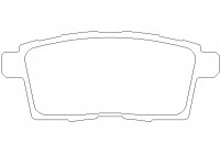 Brake Pad Set, disc brake 2454501 Textar